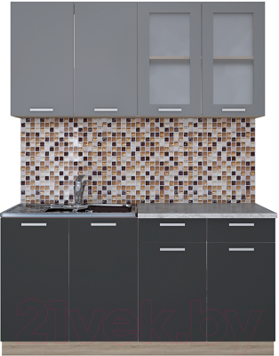 Готовая кухня Интерлиния Мила 16 - фото