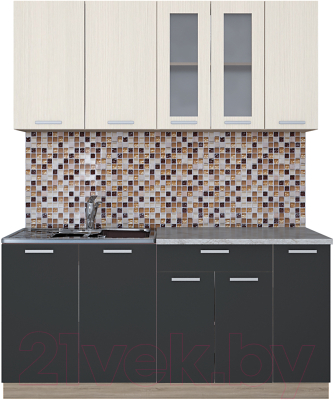 Готовая кухня Интерлиния Мила 17 - фото