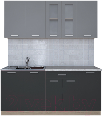 Готовая кухня Интерлиния Мила 18 - фото