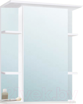 Шкаф с зеркалом для ванной Vako Лира 60 L - фото