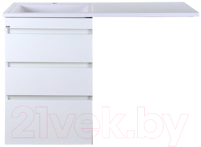 Тумба под умывальник Misty Фостер 55 / Э-Фос01055-01Н3Я - фото