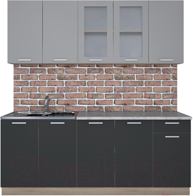 Готовая кухня Интерлиния Мила 20 - фото