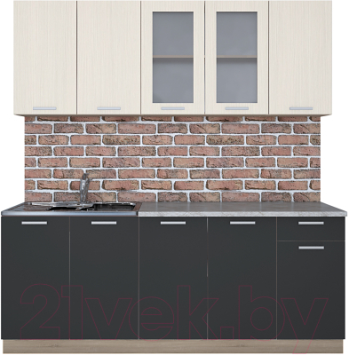 Готовая кухня Интерлиния Мила 20 - фото