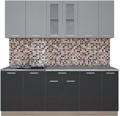 Готовая кухня Интерлиния Мила 21 - фото