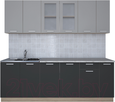 Готовая кухня Интерлиния Мила 23 - фото