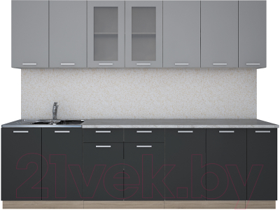 Готовая кухня Интерлиния Мила 27 - фото