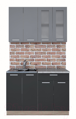 Готовая кухня Интерлиния Мила 12 - фото