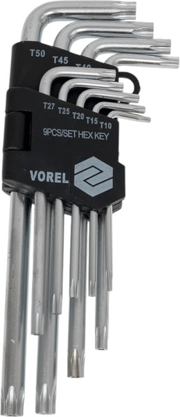 Набор ключей Vorel Шестигранников 56478 - фото