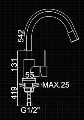 Смеситель Ledeme L74004-2