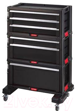 Тележка инструментальная Keter Set 6 Drawer / 237786 - фото