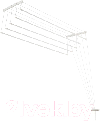 Сушилка для белья Comfort Alumin Group Потолочная 5 прутьев 190см - фото