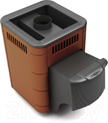 Печь-каменка ТМФ Оса Carbon (терракота, ДА) - фото