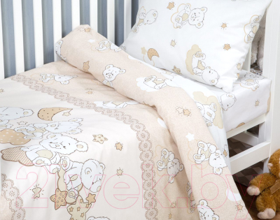 Комплект постельный для малышей АртПостель Медвежата 922 - фото