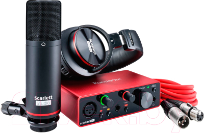 Аудиоинтерфейс Focusrite Scarlett Solo Studio 3rd Gen - фото