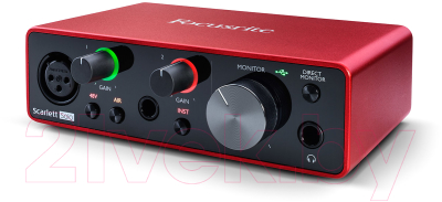 Аудиоинтерфейс Focusrite Scarlett Solo Studio 3rd Gen