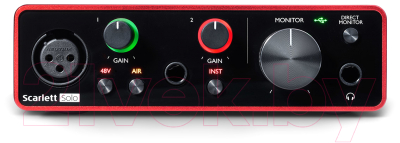 Аудиоинтерфейс Focusrite Scarlett Solo Studio 3rd Gen