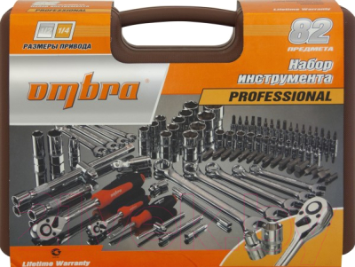 Универсальный набор инструментов Ombra OMT82S