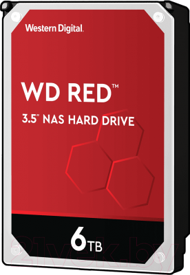 Жесткий диск Western Digital Red 6TB (WD60EFAX) - фото