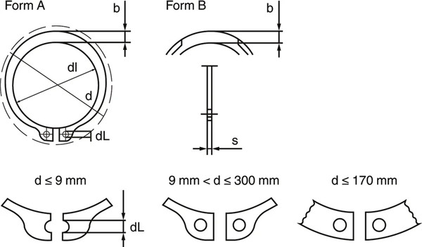 Стопорное кольцо Forch 254165
