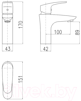 Смеситель Slezak RAV Amur AM726.5