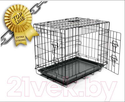Клетка для животных Duvo Plus Pet Kennel Large 780/482/DV