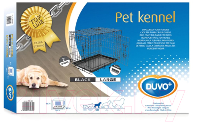 Клетка для животных Duvo Plus Pet Kennel Large 780/482/DV