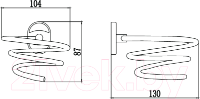 Держатель для фена Savol S-007056