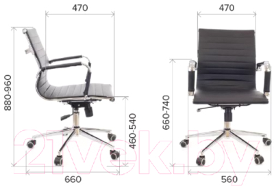 Кресло офисное Everprof Leo T PU