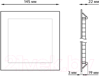 Точечный светильник Gauss 940111209