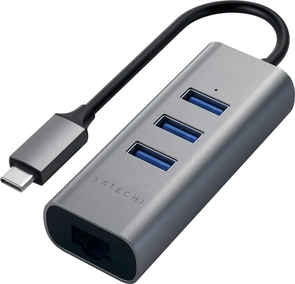Док-станция для ноутбука Satechi Type-C 2-in-1 ST-TC2N1USB31AM - фото