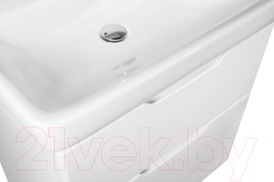 Тумба под умывальник Dreja Q55 (белый лак)