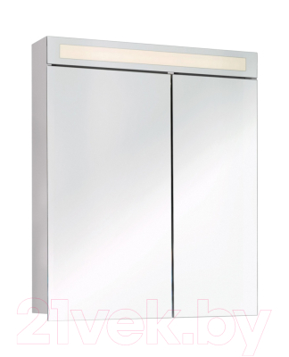 Шкаф с зеркалом для ванной Dreja Uni 80 - фото