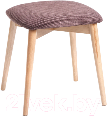 Табурет ТехКомПро Т 07 (тон 2/ткань Velur Schick 55) - фото