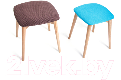 Табурет ТехКомПро Т 07 (тон 2/ткань Velur Schick 55)