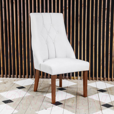 Стул ТехКомПро Маранта 151 (тон 6/ткань Polo White)