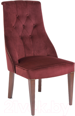 Стул ТехКомПро Маранта 151 (нога 116/тон 9/ткань Fernando Granat) - фото