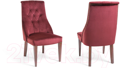 Стул ТехКомПро Маранта 151 (нога 116/тон 9/ткань Fernando Granat)