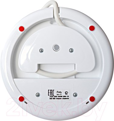 Электрочайник Polly EK-17 (белый)