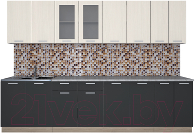 Готовая кухня Интерлиния Мила 30 - фото