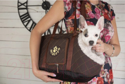 Сумка для животных Scruffs Wilton / 676727 (коричневый)