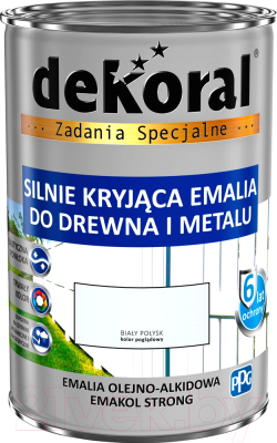 Эмаль Dekoral Эмакол Стронг - фото