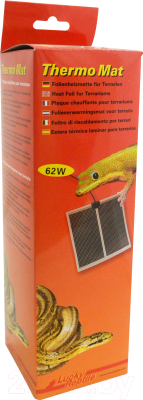 Термоковрик для террариума Lucky Reptile Thermo mat 62Вт / HTM-62