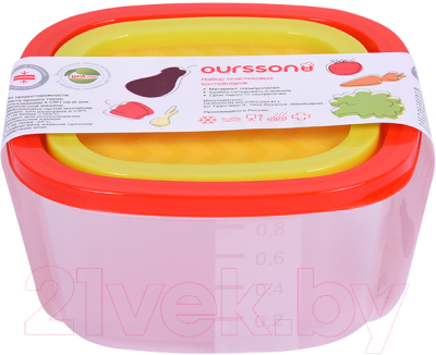 Набор контейнеров Oursson CP1485S/MC
