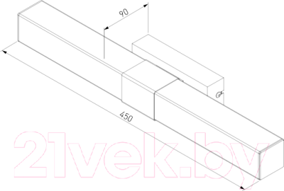 Подсветка для картин и зеркал Elektrostandard Protera LED MRL LED 1008