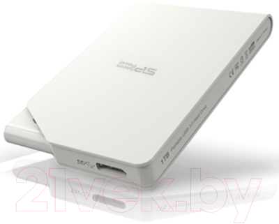 Внешний жесткий диск Silicon Power Stream S03 1TB White (SP010TBPHDS03S3W)