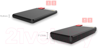 Внешний жесткий диск Silicon Power Diamond D30 2TB