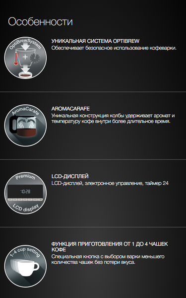 Капельная кофеварка Braun KF 7120BK