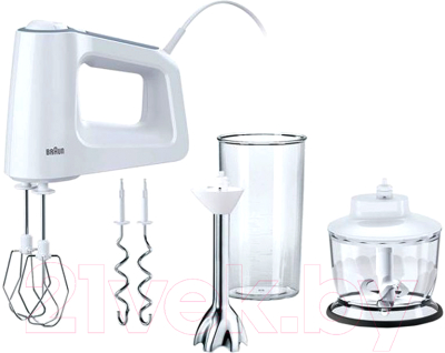 Миксер ручной Braun HM3137WH - фото