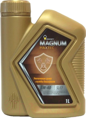 Моторное масло Роснефть Magnum Maxtec 5W40 - фото