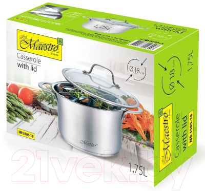 Кастрюля Maestro MR-3505-18